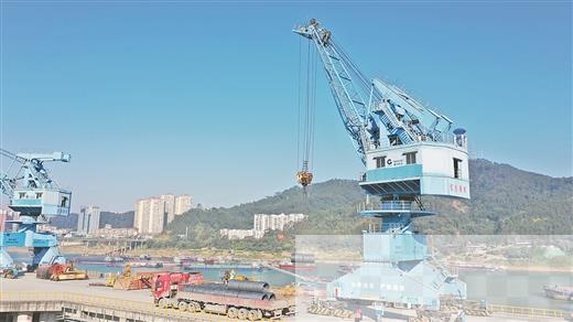 梧州市高质量打造“两湾”联动内河枢纽港